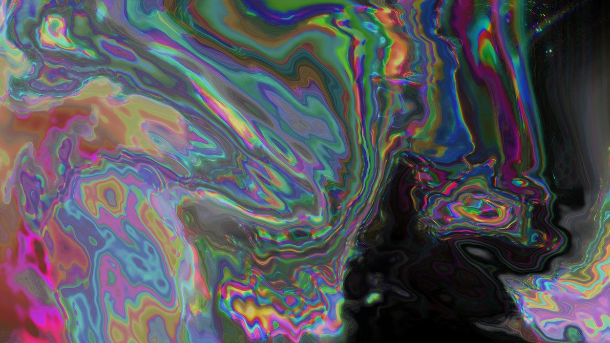 Liquefy Psychedelic and Abstract Background by WriScriSeanThorn