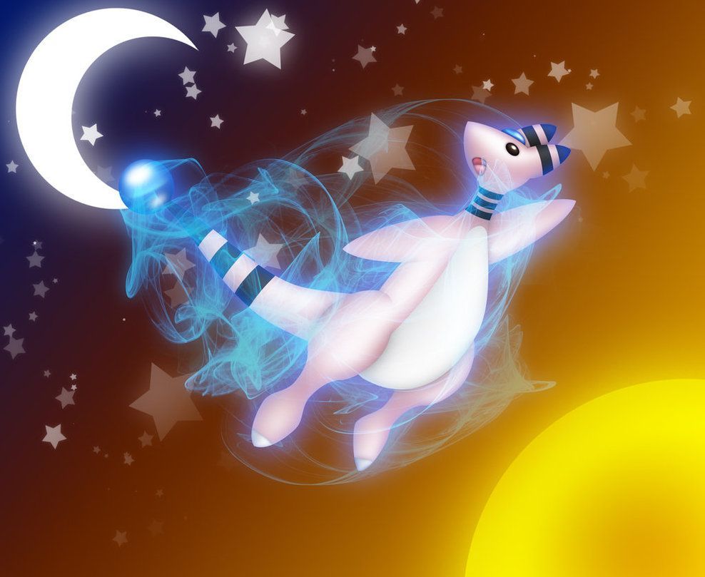 Shiny Ampharos: ~ Night and Day Dream by jot202 on DeviantArt
