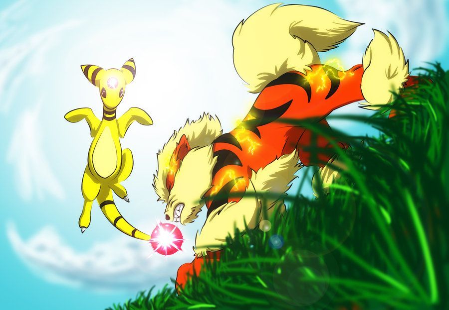 Ampharos by TheLaughingChimera on DeviantArt