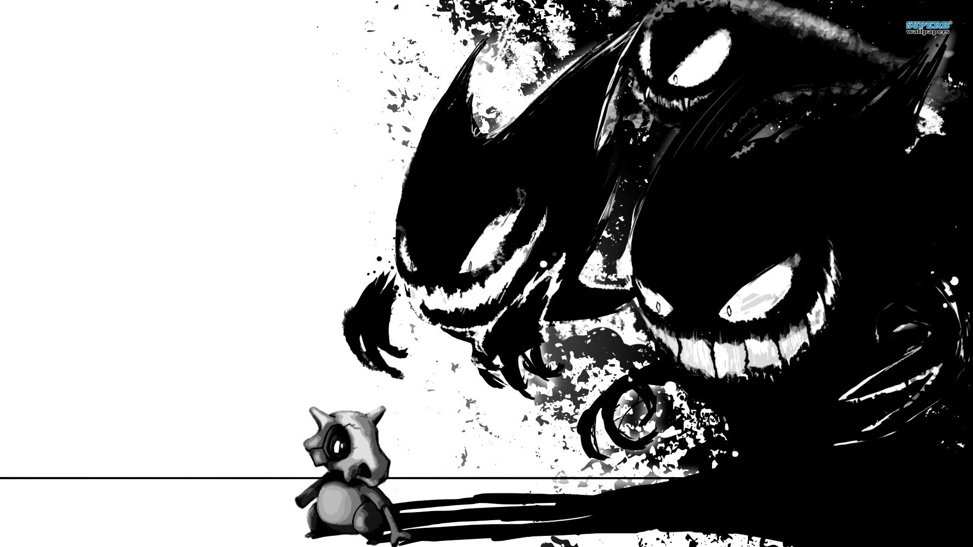 Wallpapers Pokemon X And Y Gengar Cubone Anime 1920x1080 | #253262 ...