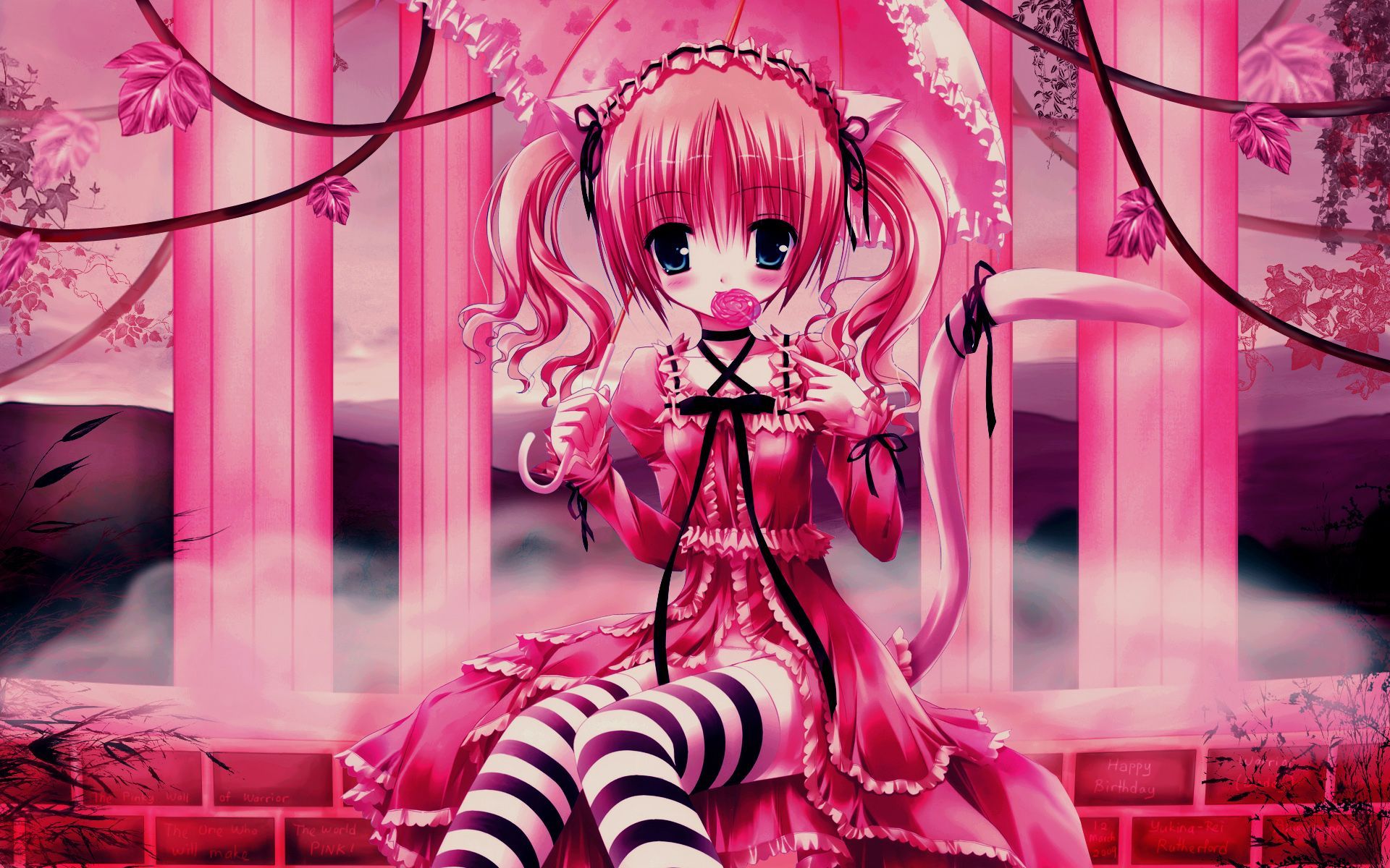 Pink Anime Wallpapers Group 72