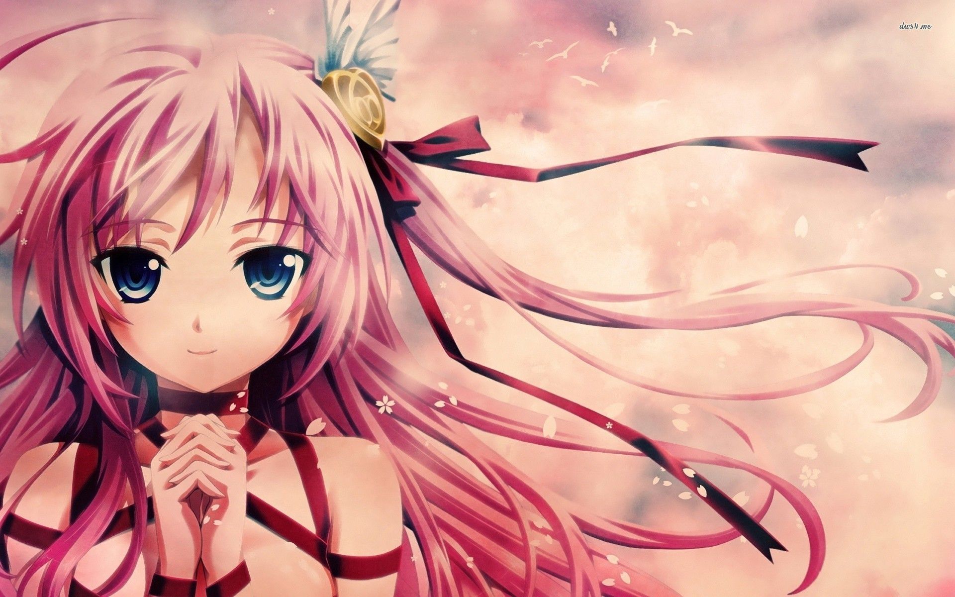 Pink Anime Wallpapers Group 72