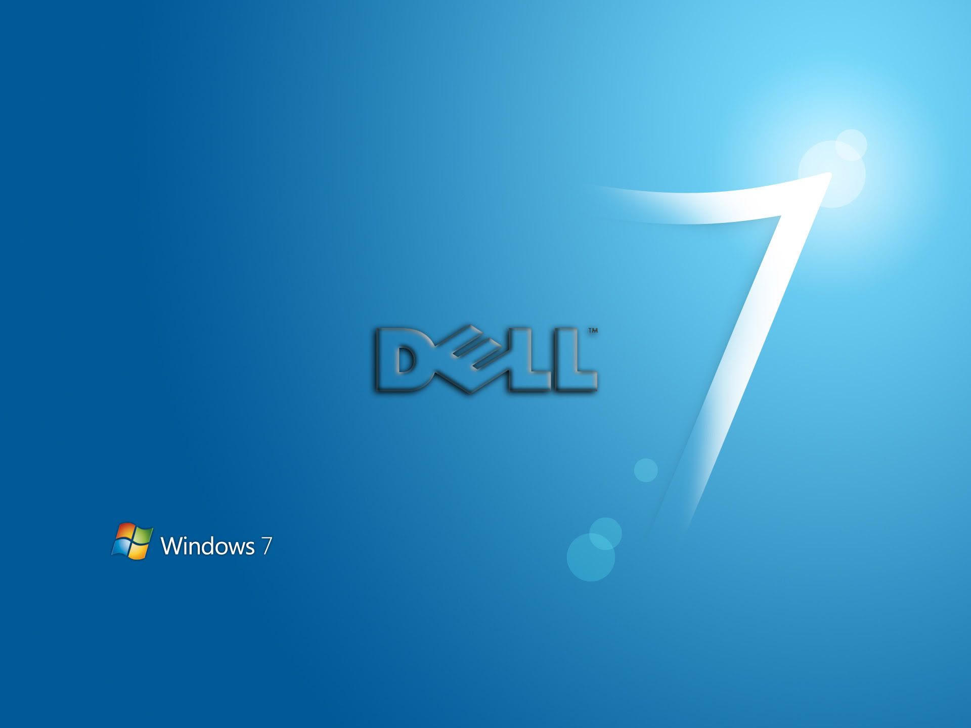 Dell Background Blue - wallpaper