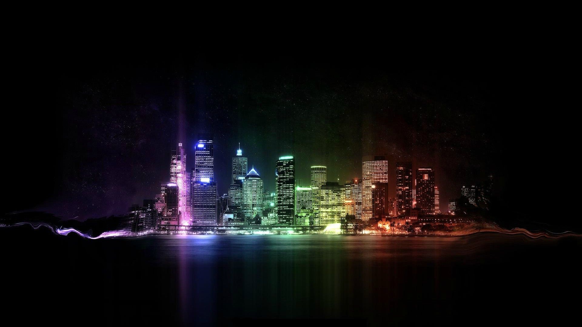 Awesome City at Night Wallpaper Free Awesome City at Night ...