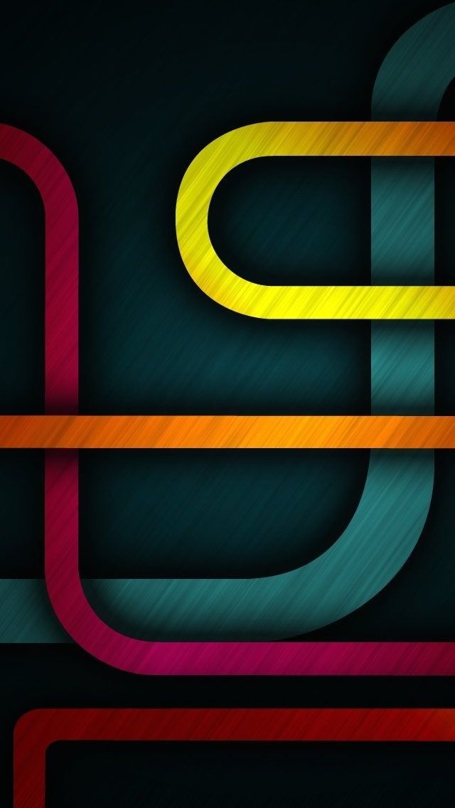 Abstract Shapes iPhone 5 Wallpaper