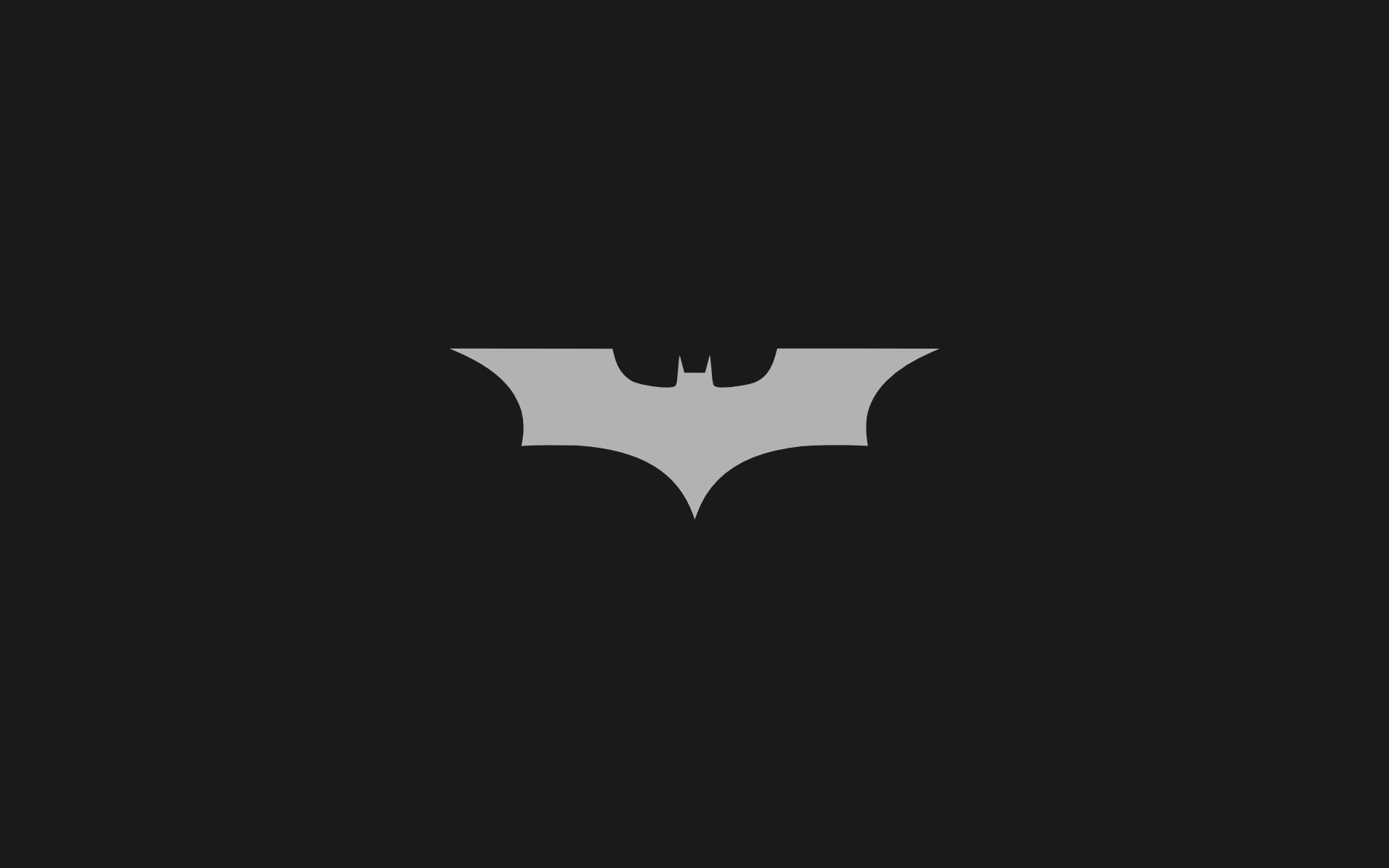 Bat Batman Batman Logo Dark Dc Comics Grey Logos Minimalistic ...