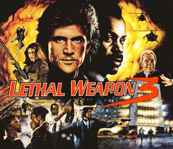 Lethal Weapon 3 Pinball Machines American Gameroom
