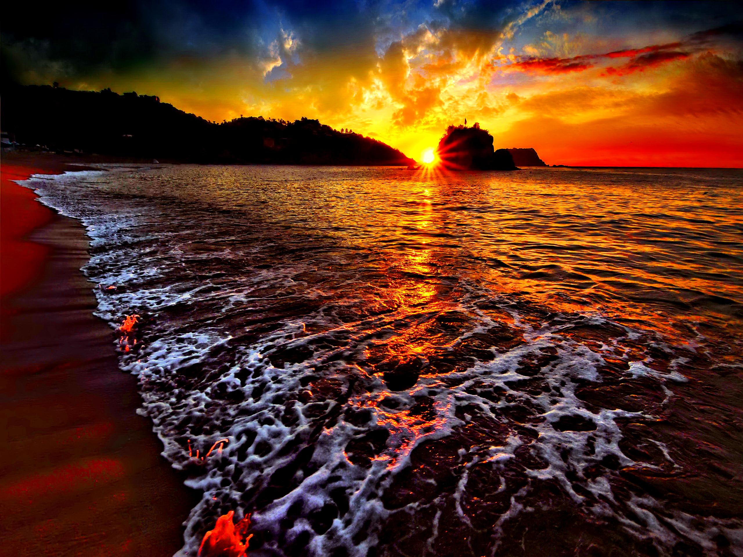 Peaceful Morning Sea >> HD Wallpaper, get it now!