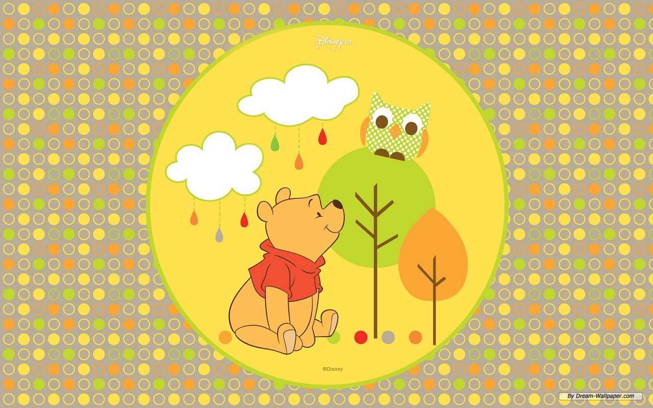 pooh bear and the owl Wallpaper Background | 15628