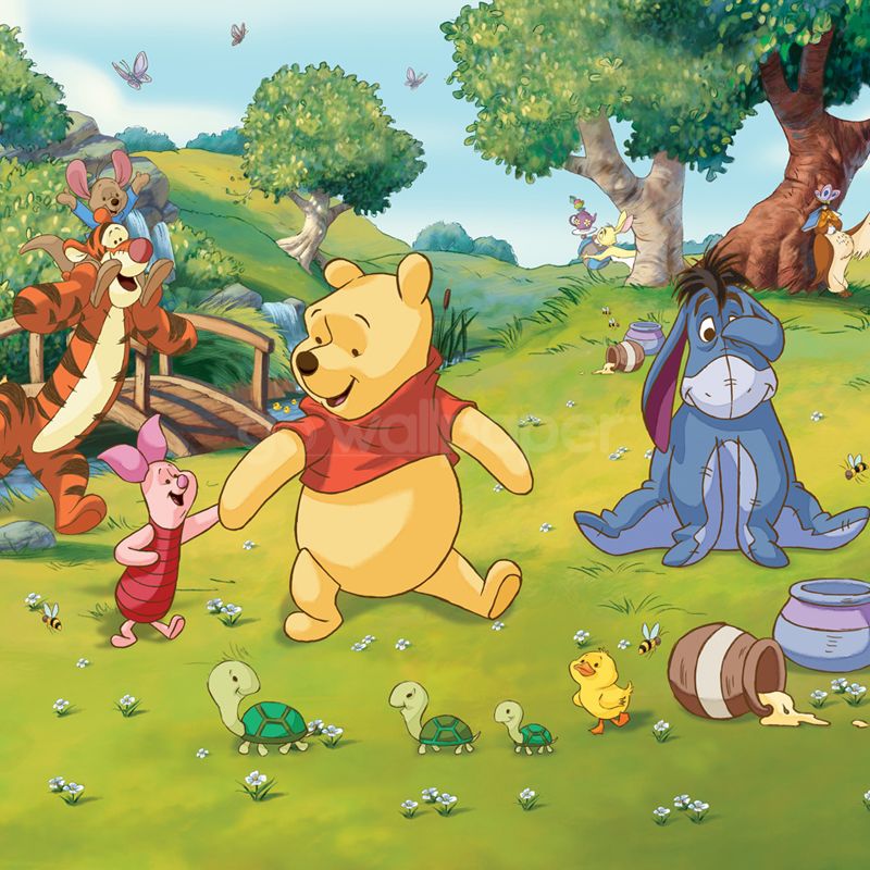 Walltastic Disney Winnie The Pooh Wallpaper Mural