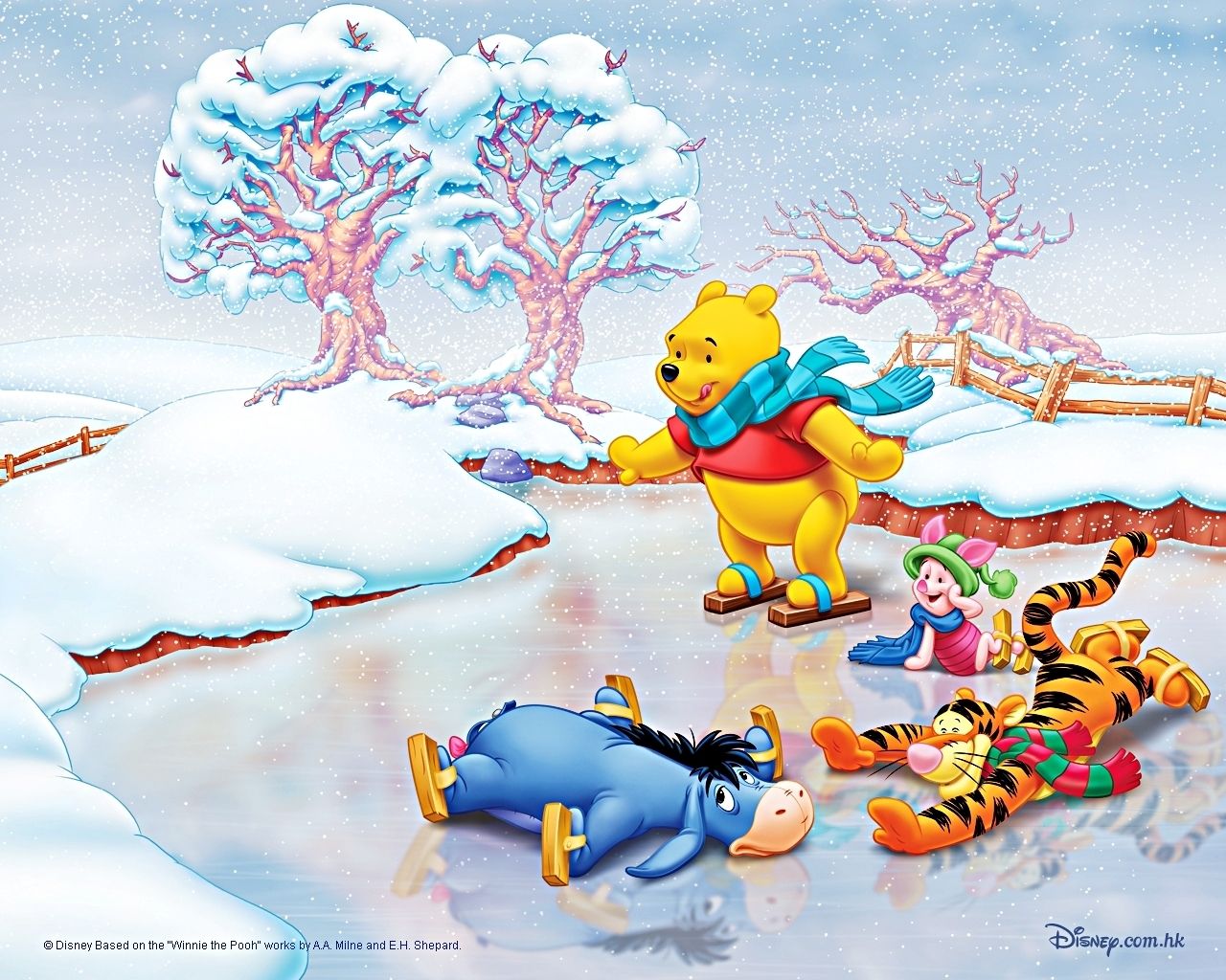 Walt Disney Wallpapers - Winnie the Pooh and Friends - Walt Disney ...