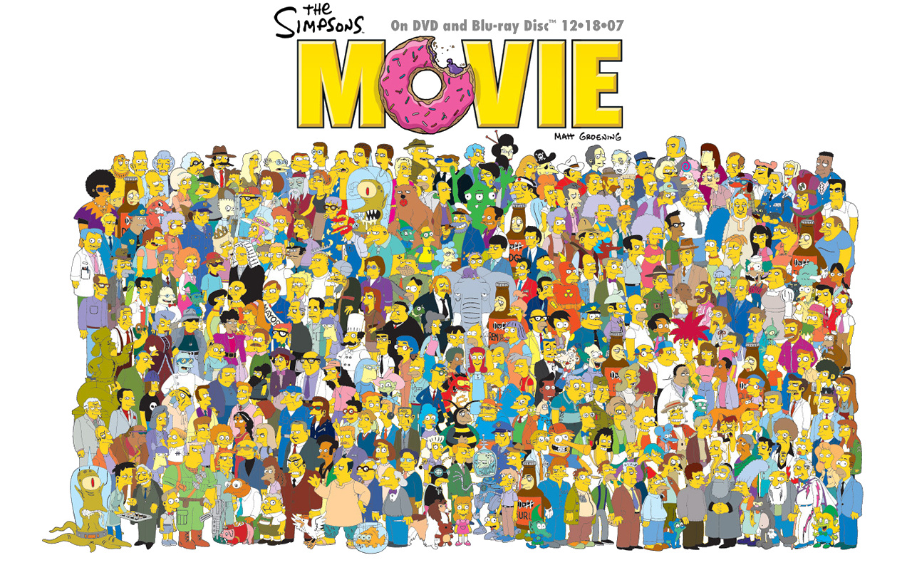 Dan-Dare.org - The Simpsons Movie Wallpaper 2 (1280 x 800 Pixels)