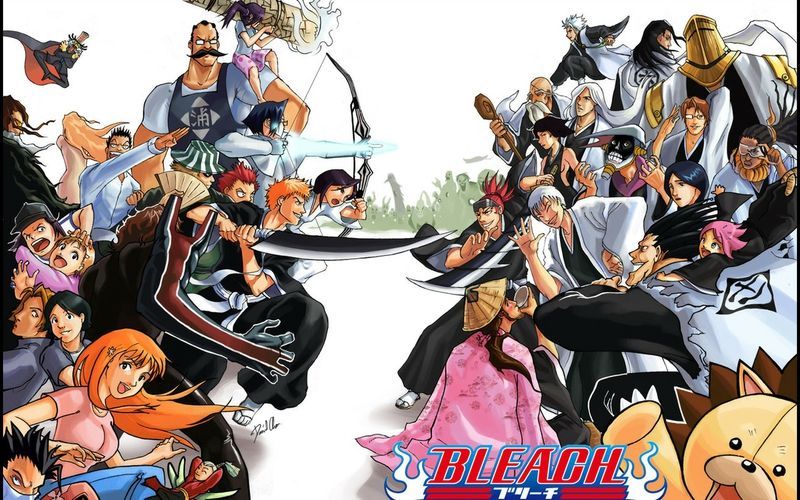 Download Anime Bleach Characters Wallpaper 800x500 | Full HD ...