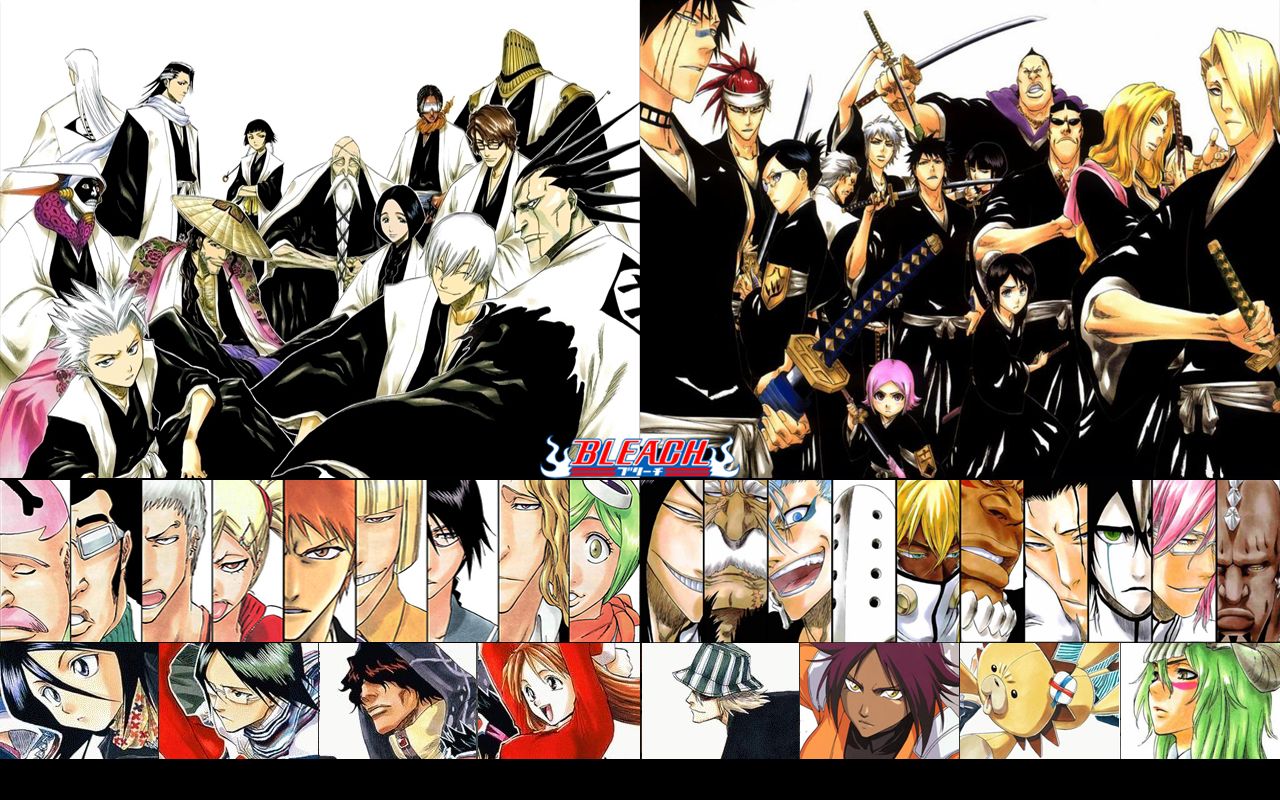 Bleach Characters Wallpapers on WallpaperDog