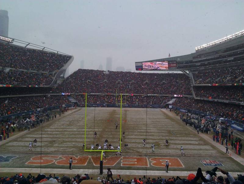 Soldier Field, section 222, home of Chicago Bears