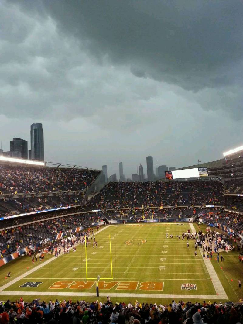 Soldier Field, section 321, home of Chicago Bears