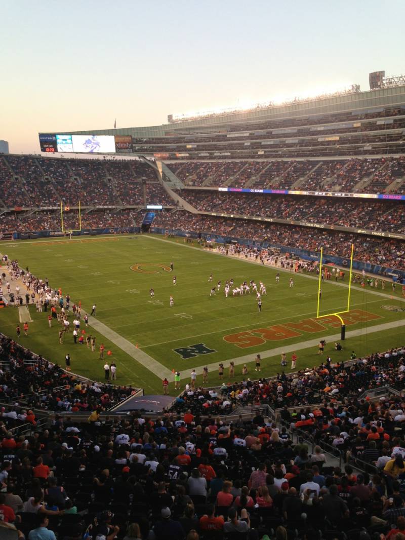 Soldier Field, section 326, home of Chicago Bears