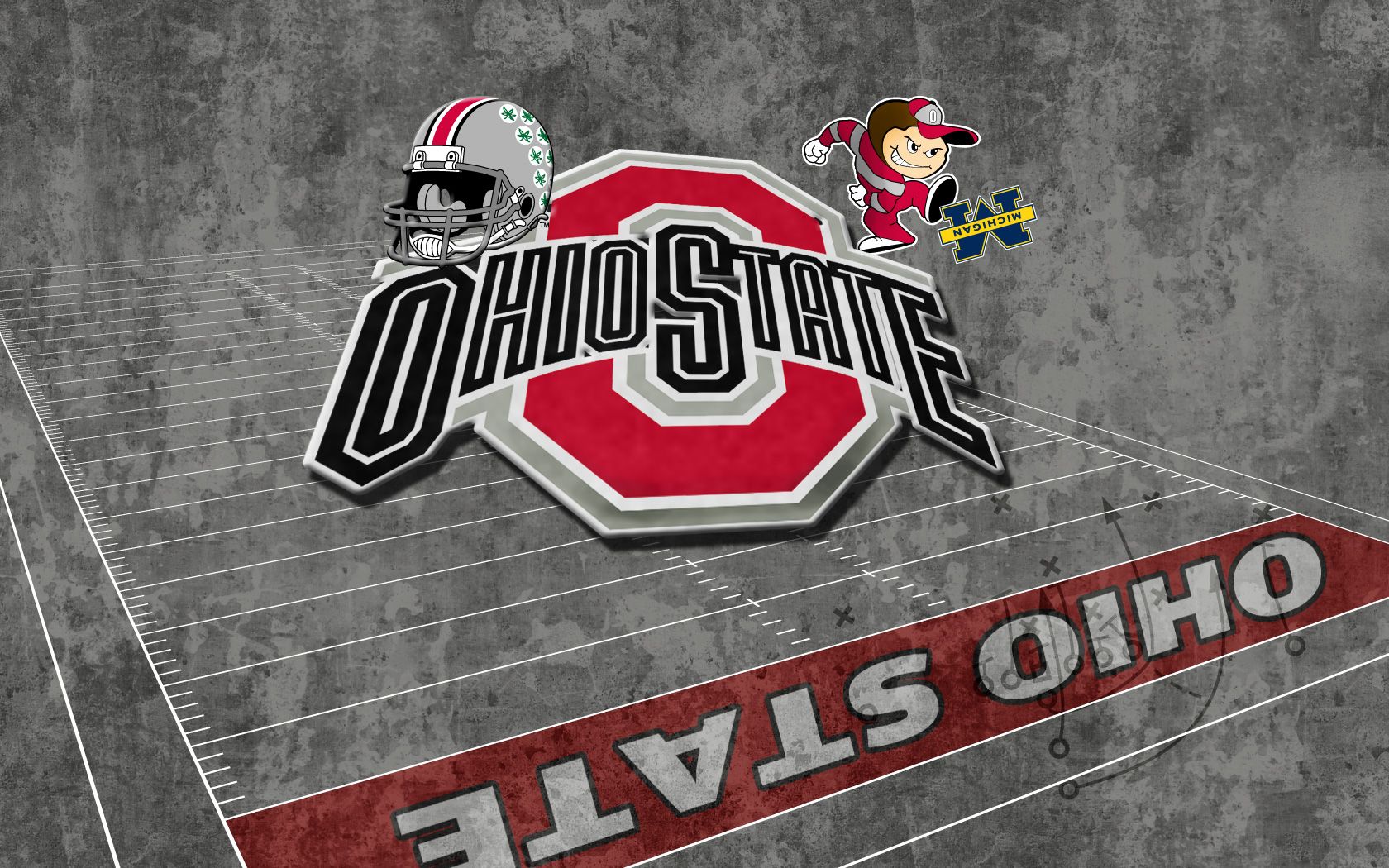 Ohio State & Michigan Wallpapers and Browser Themes