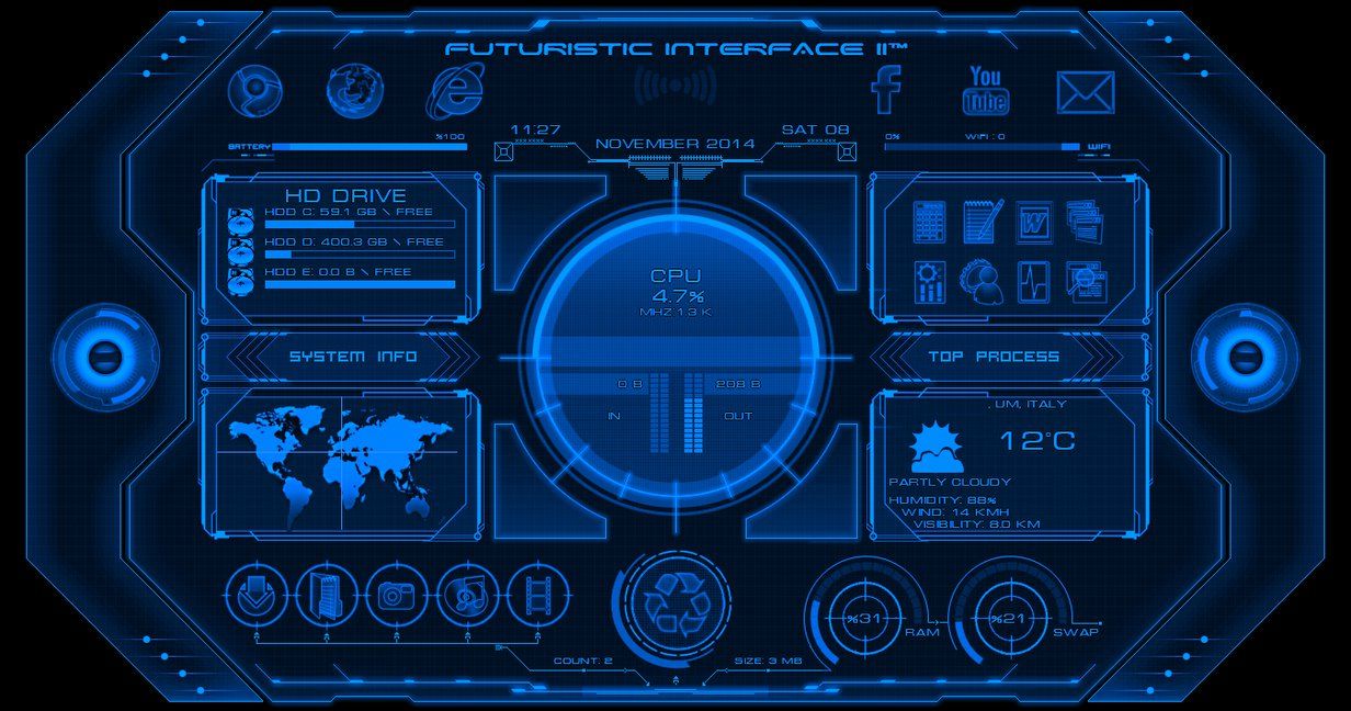 Alienbyte Futuristic Interface II by Alien-byte on DeviantArt