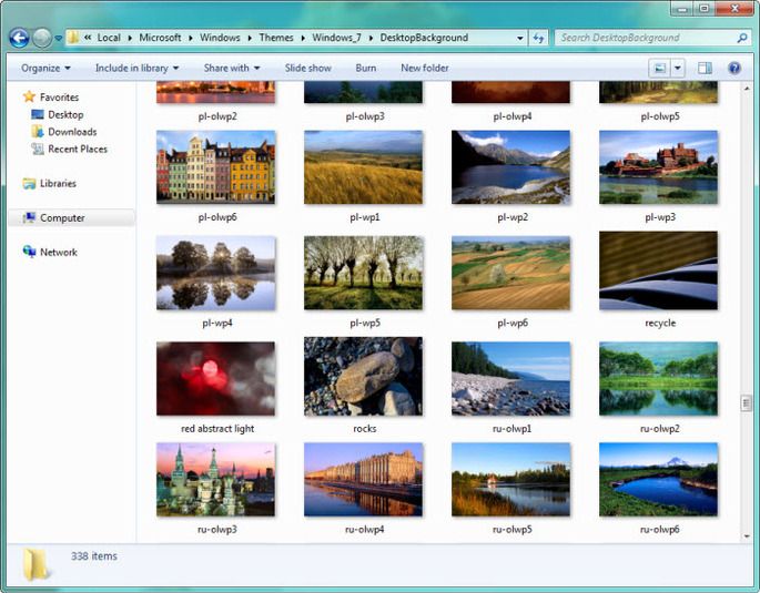 Windows 7 Wallpapers Theme Pack - Download