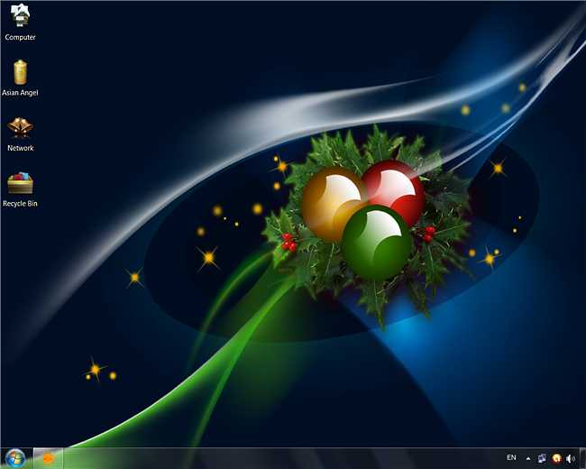 Add a Colorful Christmas Theme to Your Windows 7 Desktop
