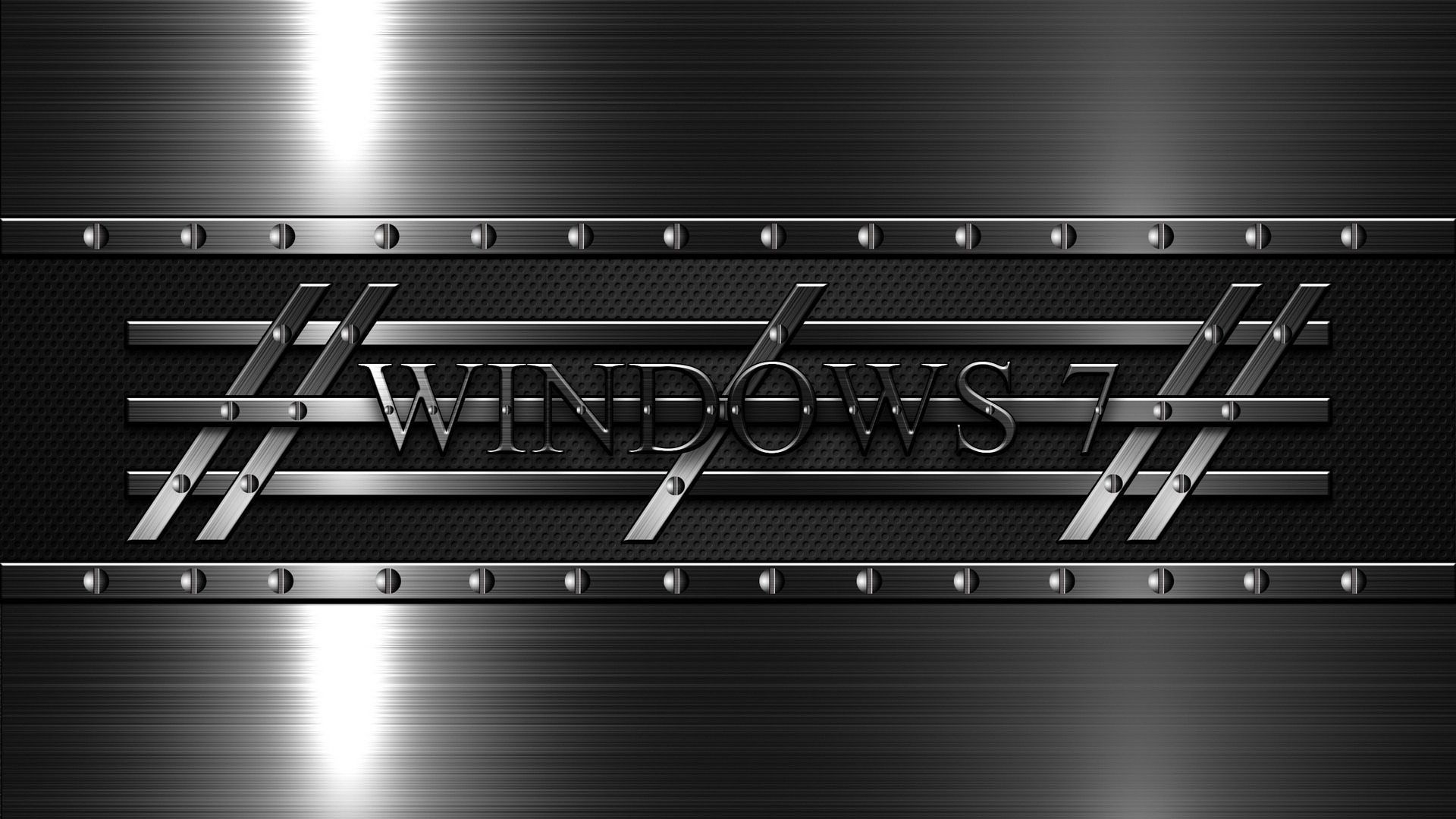 Download Wallpaper 1920x1080 Windows 7, 3d, Background, Black Full ...