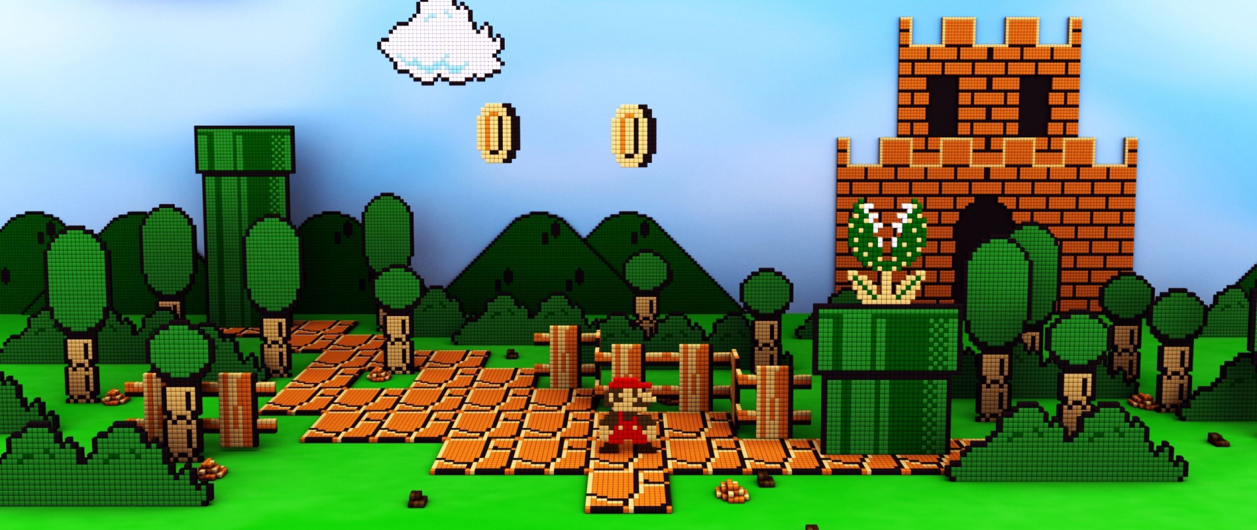 Mario Desktop Backgrounds