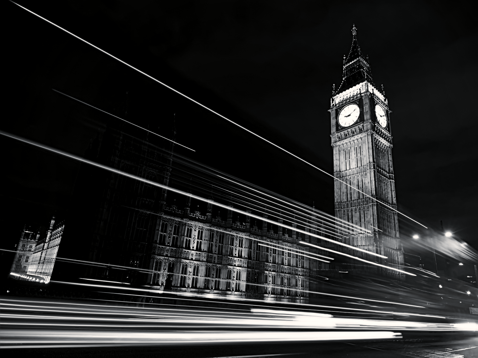 London Wallpapers Black And White - Wallpaper Zone