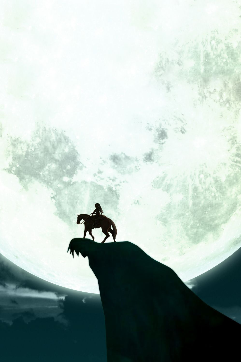 Zelda horse silhouette