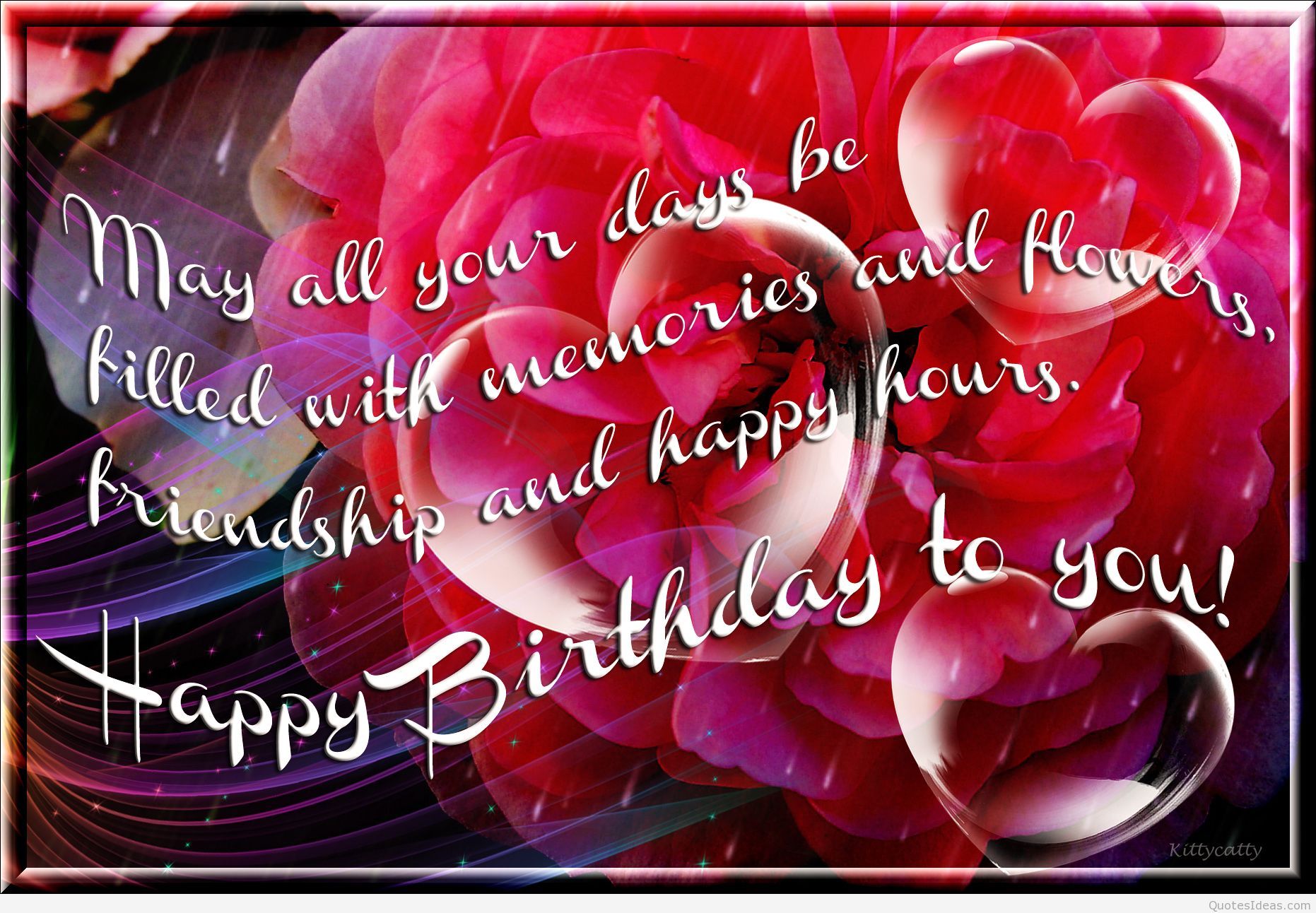 Download Free Happy Birthday Wallpapers with Quotes - The Quotes Land