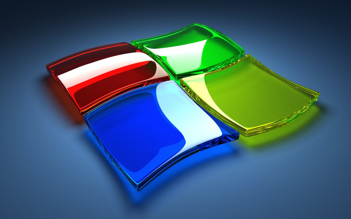 Windows 7 logo - 3D Wallpaper