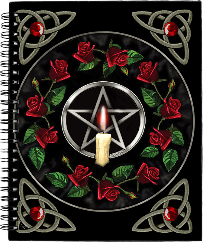Pentagram Rose Bag by Lisa Parker | Pagan Gifts