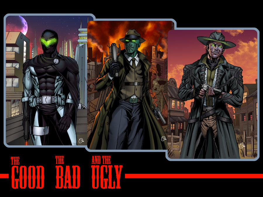 the good the bad and the ugly by spidey0318 on DeviantArt