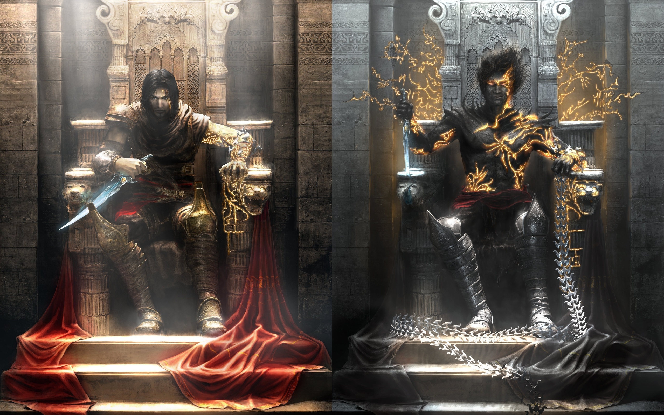 2560x1600 the two thrones, dark prince, prince of persia, prince ...