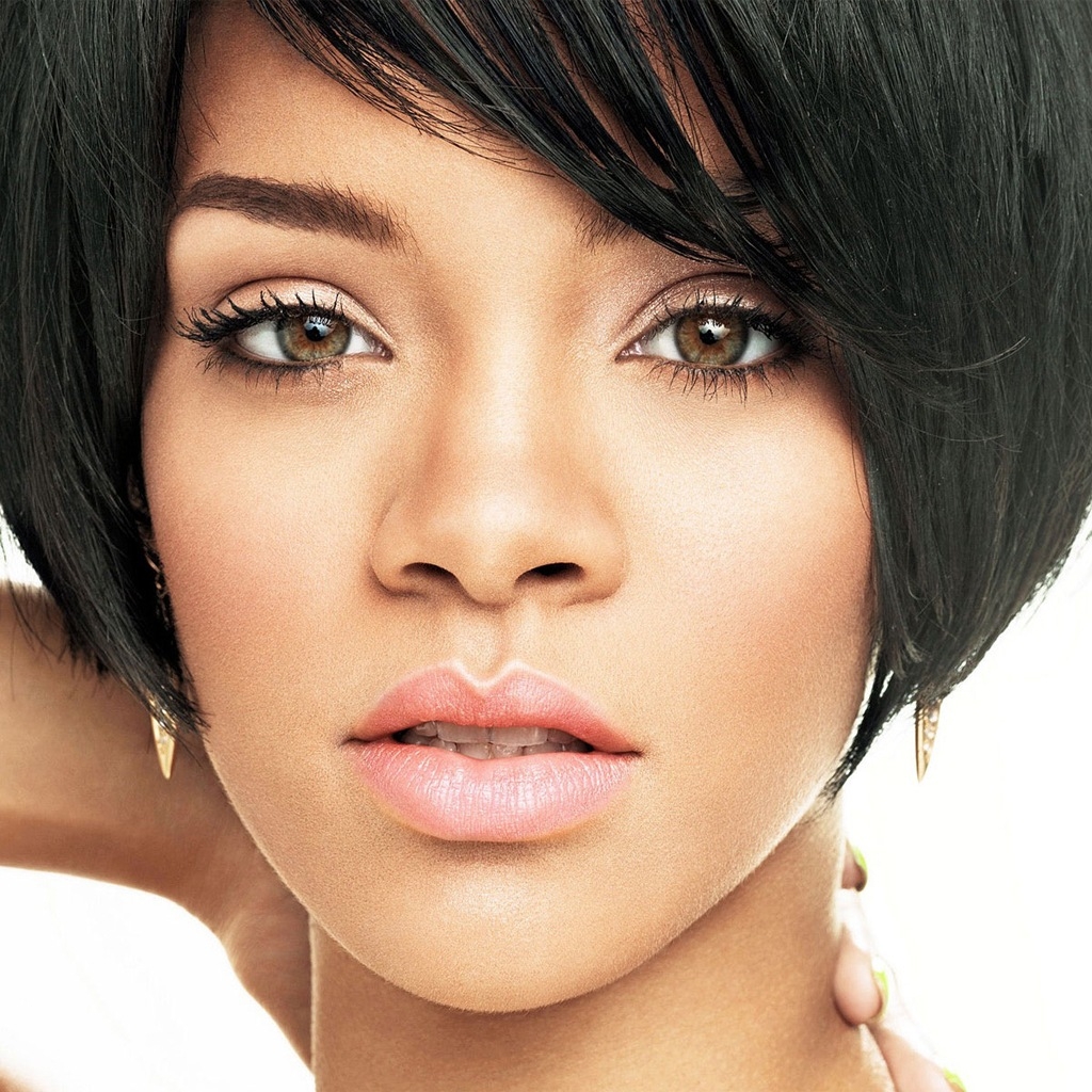 Rihanna Face IPad Wallpaper, IPad Wallpapers, IPad Mini Background ...