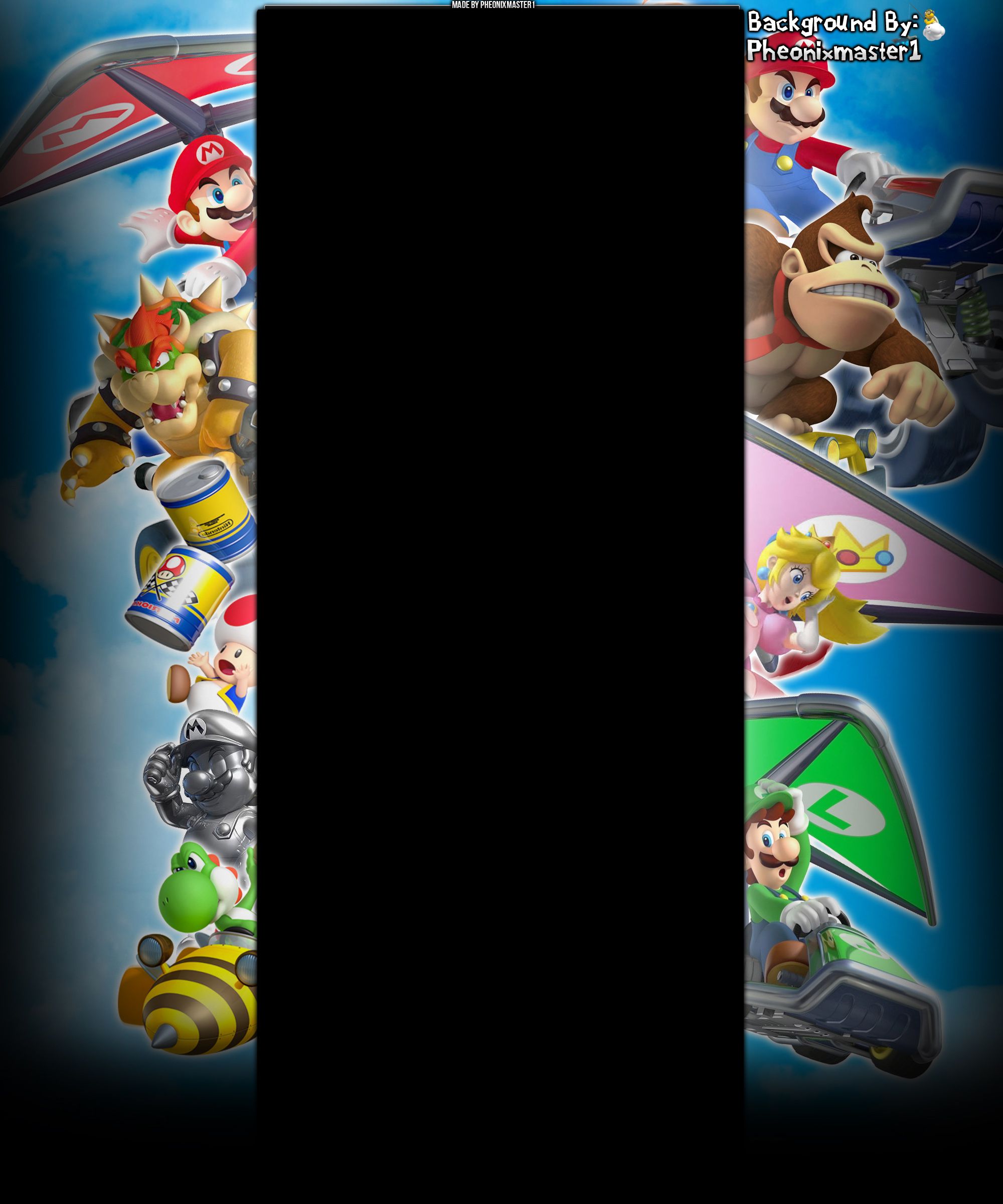 Mario Kart 7 Background by Pheonixmaster1 on DeviantArt