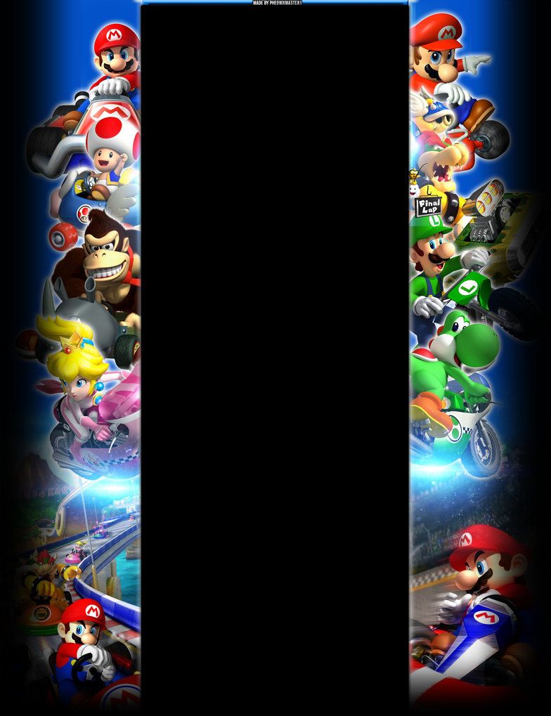 Mario Kart Youtube Background by Pheonixmaster1 on DeviantArt