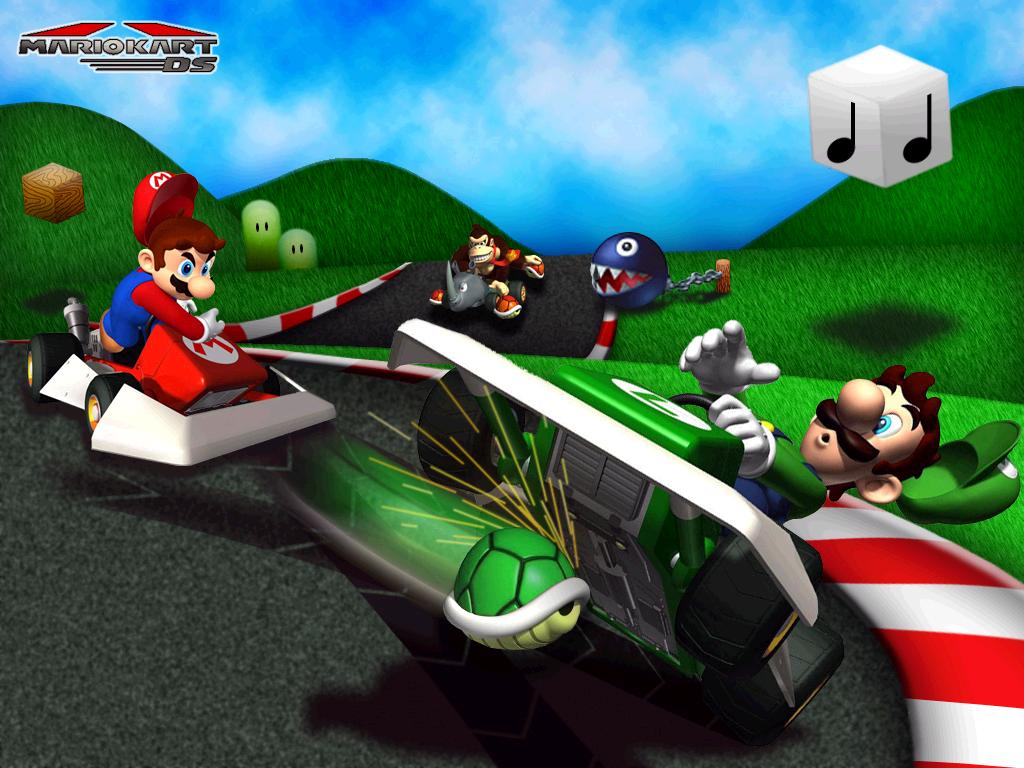 Mario Kart DS Desktop Wallpaper | Zippy Gamer