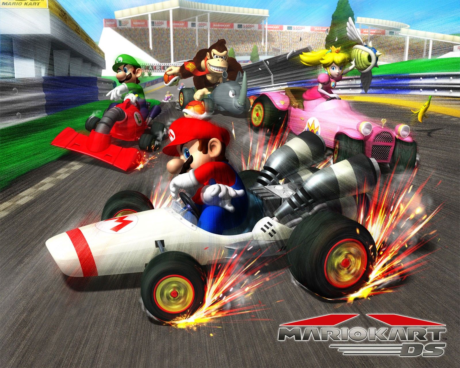 1 Mario Kart Ds HD Wallpapers | Backgrounds - Wallpaper Abyss