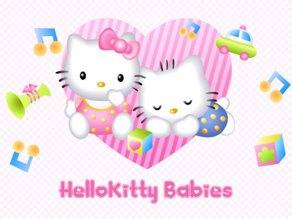 Hello Kitty Babies Wallpaper - Hello Kitty Wallpaper 8303221