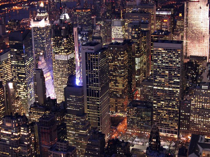 New York Skyline At Night Black And White | New York Skyline ...
