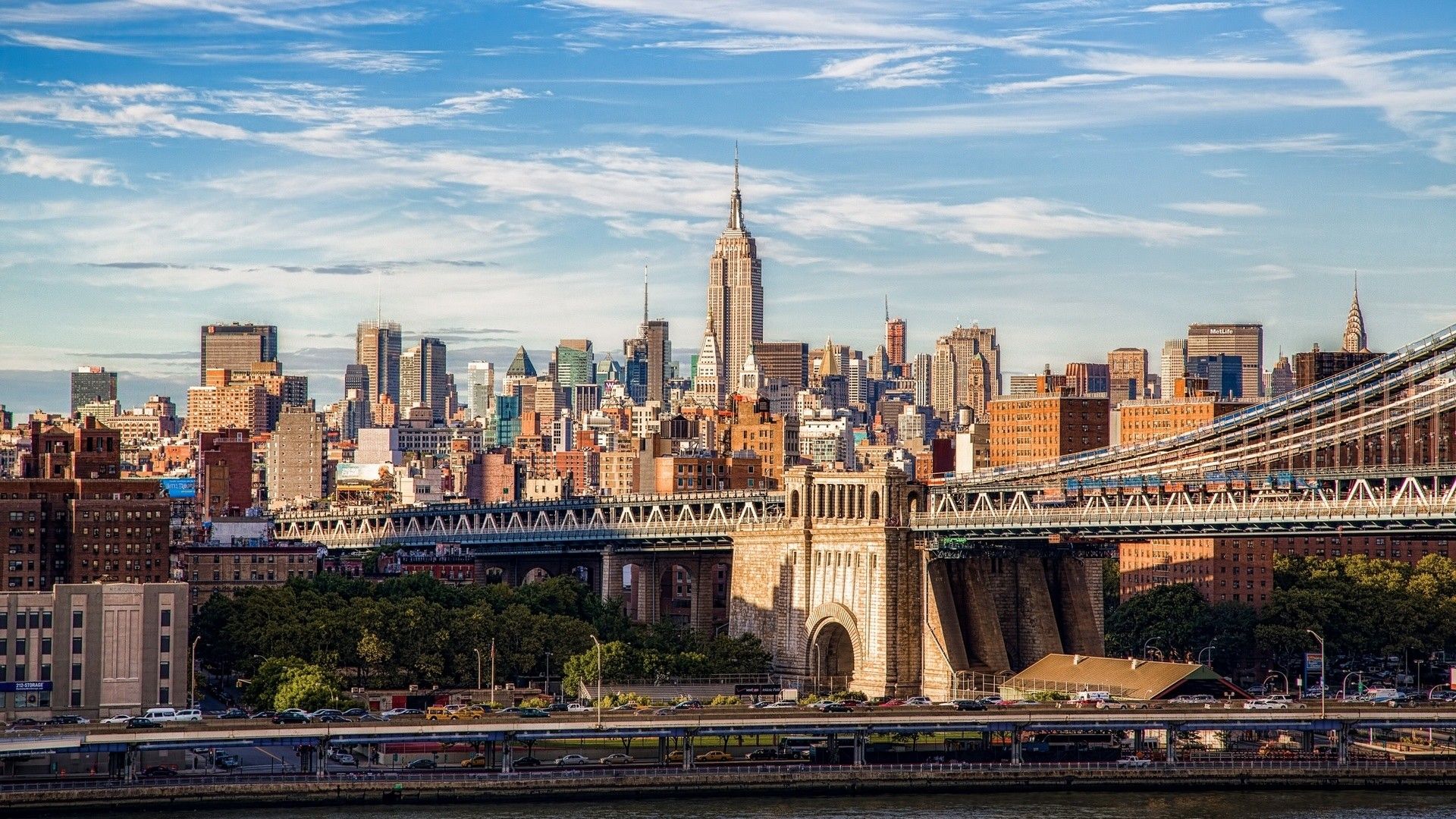 HD High Definition New York Skyline Wallpaper Full Size ...