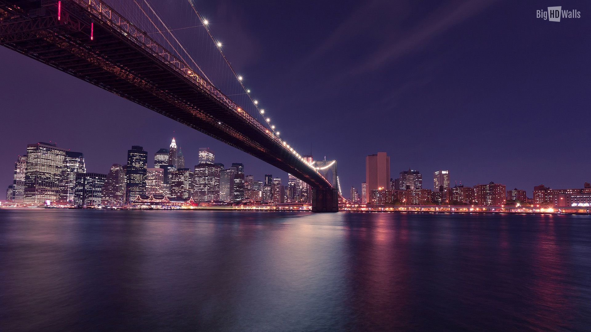 New York City View HD Wallpaper | BigHDWalls