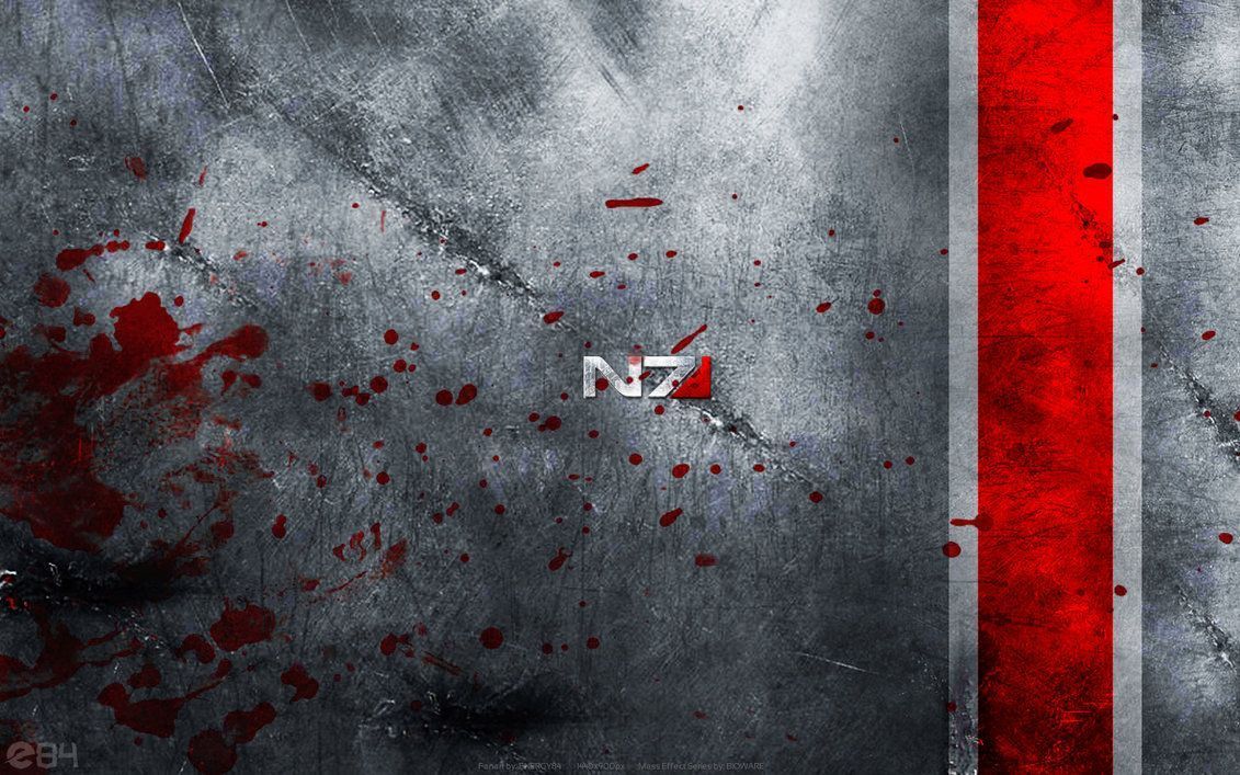 Mass Effect N7 Wallpaper by energy84 on DeviantArt