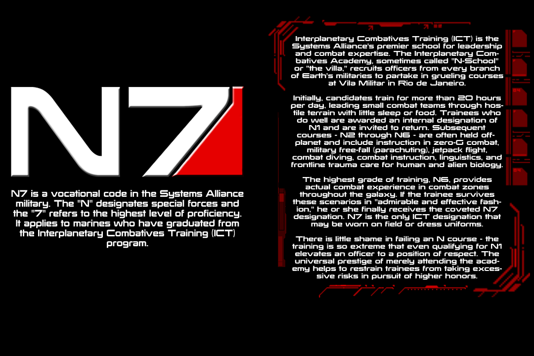 N7 Program Description Wallpaper by AnthraxtheRaven on DeviantArt