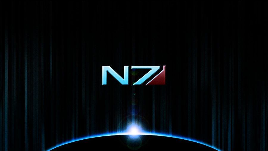 Mass Effect Wallpaper 1 - N7 by RayzorFlash on DeviantArt