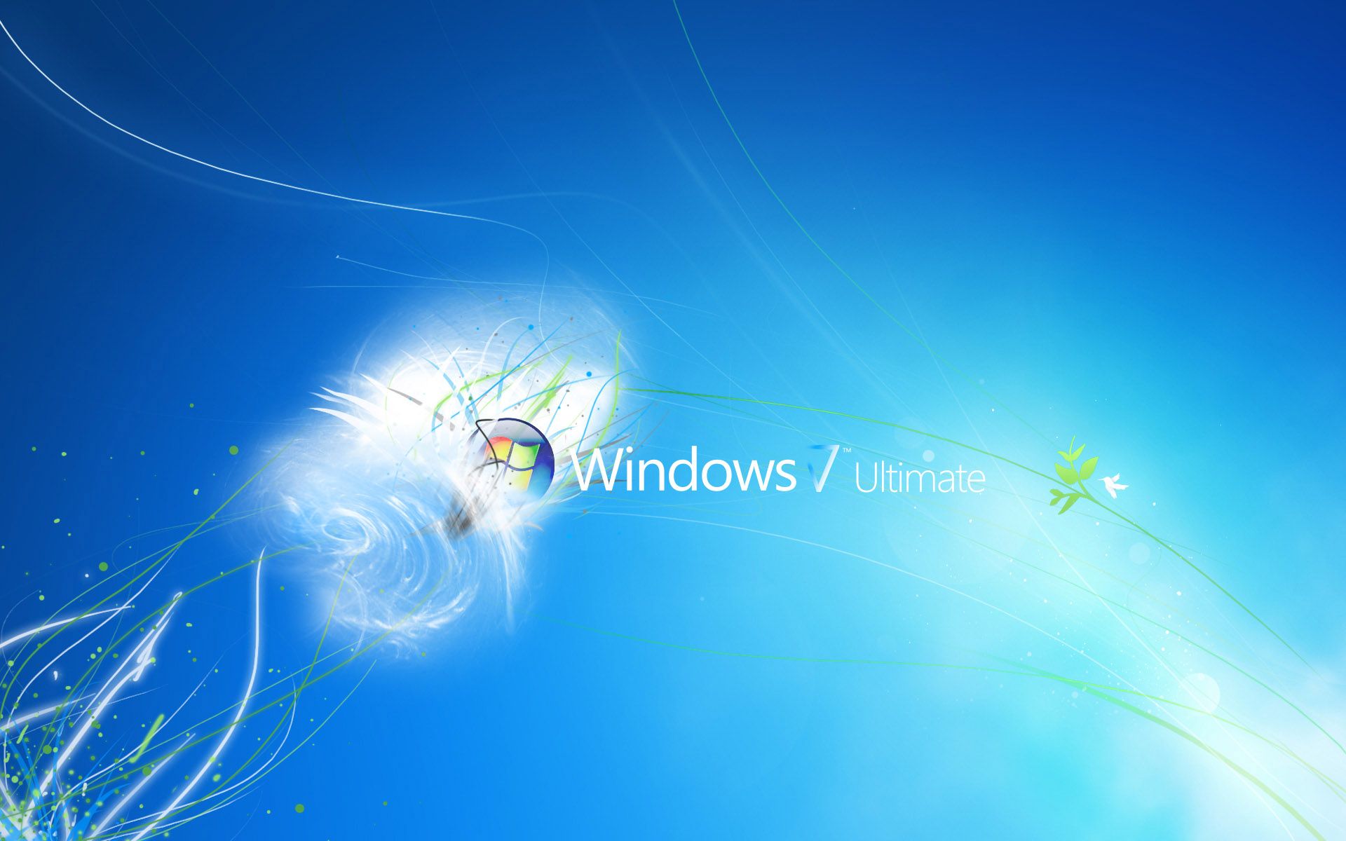 Glow Win 7 Starter OS Get Latest Backgrounds