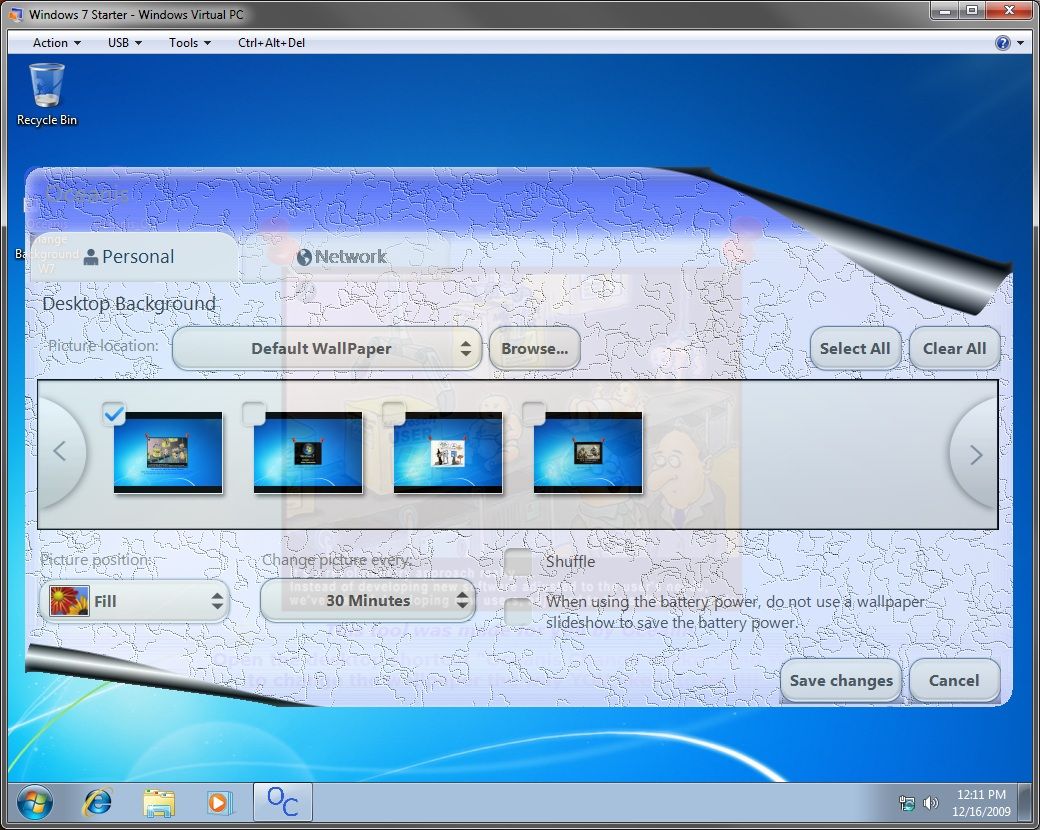 How to Change the Desktop Background Wallpaper in Windows 7 ...