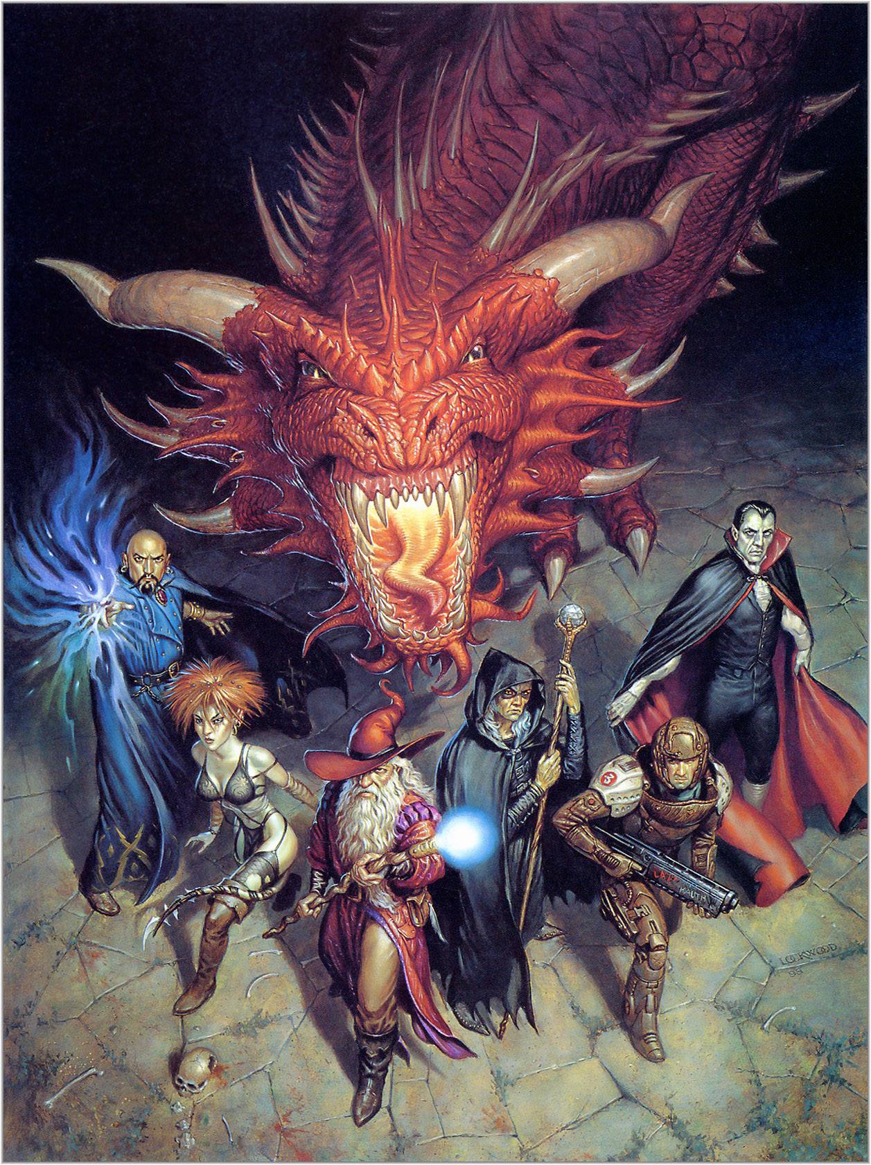 Heroic fantasy 2042 todd lockwood dungeons and dragons wallpaper