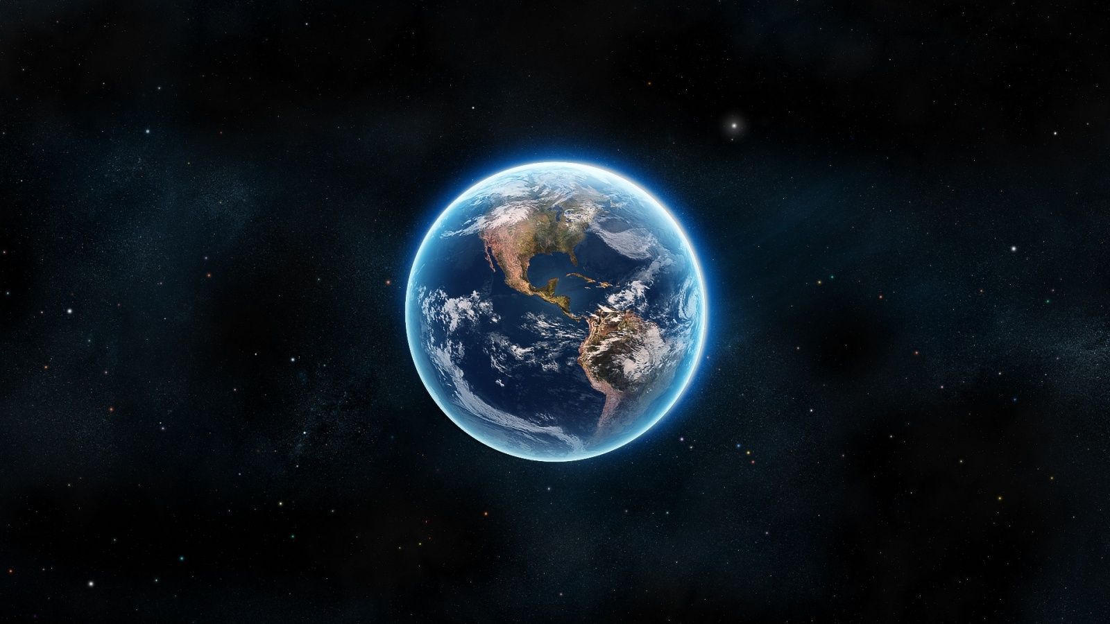 1600x900 Blue Planet Earth Wallpaper